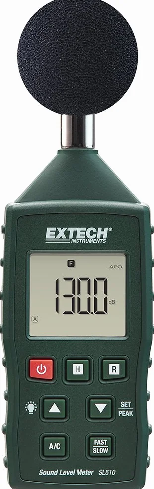 Extech SL510 miernik poziomu dźwięku, zielony